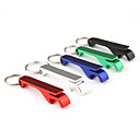 abridor de garrafa de alumínio keychain (cor aleatória)