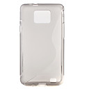 Case em Silicone para Samsung i9100, Galaxy S2 (Cinzento)