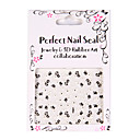 6x 3d ontwerp nail art sticker tip sticker manicure