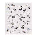 6x 3D Design Nail Art Sticker Tip Decal Manicure