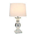 Warm White Table Light with Crystal Lamp Pole
