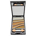 5 Colors Eye Shadow Palette with Free Brush(3#)
