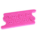  2PCS Pro Cotton Toe Separators Nail Art Tool