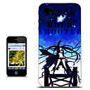Black Rock Shooter Midnight Version Anime Case for iPhone 4/4s