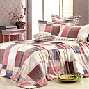Elegant Living Cotton 4-piece Full / Queen Duvet Cover Set