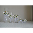 Lily Cup Candle Set - White (5 pieces)