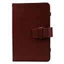 High Quality Synthetic Leather Case Cover for 7 Inch Tablet PC - Brown