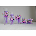 Lily Cup Candle Set - Lilac (5 pieces)