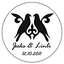 Personalized Favor Stickers - Love Bird (pack of 90)