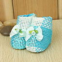 Blue And White Woven Favor Holder (Set of 12)