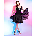 JAZMIN - Cocktailjurk van Chiffon en Satijn