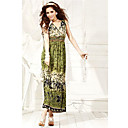 riemen chiffon maxi jurk (meer kleuren)