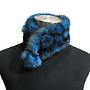 Top Seller – High Quality 100% Handmade Rex Rabbit Fur Winter Scarf (More Colors)
