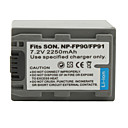  caméscope numérique de la batterie pour sony HC20E (7.2v, 2250mah)