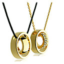 Double Rings Necklace