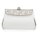 Faux Leather With Gold Hardware Clutch/Evening Bag (More Colors)