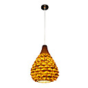 Artistic Pendant Light with 1 Light in Golden