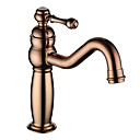 antike Centerset Waschbecken Wasserhahn (Rotgold Finish)