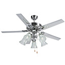 5 - Blade Two - Way Mode Ceiling Fan with 5 Lights in 3 Speed