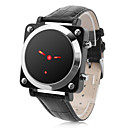 Men's and Women's Multifunction PU Digital LED Wrist Watch(Black)