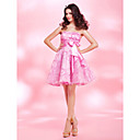 MIKAELA - Kleid für Cocktailparty aus Organza und Satin