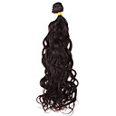 100% virgen de pelo remy indio máquina de 22 pulgadas hecho natural de rizo de cabello tejido