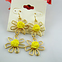 Sun Flower Accent Earrings