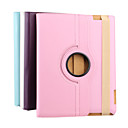 Litchi Pattern Rotating Leather Case for iPad2