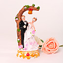 "Debaixo da árvore do amor" casamento topo de bolo