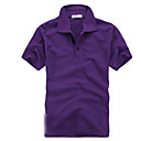 Lapel Collar Short Sleeve T-Shirt