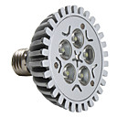 E27 PAR38 5W 450-6000-6500k 480lm bianco naturale punto lampadina led (220v)