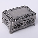 Personalized Vintage Tutania Rectangle Jewelry Box