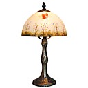 1 - Light Table Light in Antique Inspired Style Butterfly Pattern