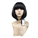 Capless mignons courts cheveux synthétiques perruque charme Bang 4 couleurs au choix