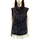 Genuine Knitted Mink Fur Vest(More Colors)
