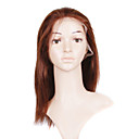 Glue-Less Hand-tied Lace Front Yaki Straight 8 Inch Indian Remy Hair Wig