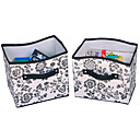 juego de 2 cajas de almacenamiento