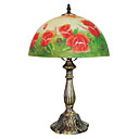 1 - Light Table Light in Antique Inspired Style Rose Pattern