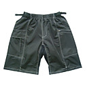 jaggad-mens soltas calções mtb com lycra de nylon de 80% a 20% com faixa reflexiva