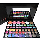 56 sombras de ojos de color se combinan colorete paleta de maquillaje