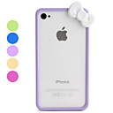 Cartoon Style Back Case for iPhone 4 and 4S (Assorted Colors)
