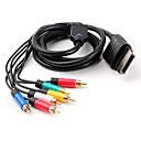 Component AV Cable for Xbox 360 (8ft, Black)