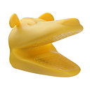 cão silicone em forma isolado luva luva de forno (cor aleatória)
