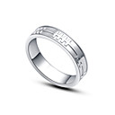 luxe cryptolalia "i love you" dames "zilveren ring