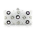 Gorgeous Silk Evening Handbags/ Acrylic Jewels/Beads package