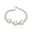 strass armband prachtige parel-embedded dames 'in galvaniseren legering