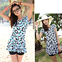 Skirt One-piece Conservative Woman Spa Swimming Suit
