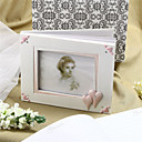 Embracing Hearts Design Resin Photo Cover Wedding Guestbook