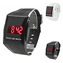 Unisex Touch Screen Rubber Digital LED Wrist Watch (Assorted Colors)
