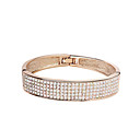 Oostenrijkse kristal met echte geplatineerd anti-allergie dames armband briljante multicolor met gouden kleur (meer kleuren)